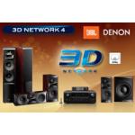 3D-Network 4 Denon AVR-3312BK AV Receiver JBL LS-60 LS-40 LS-Center LS-120P Speaker Set