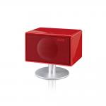 Geneva Sound System Model S Wireless  Bluetooth, FM, Alarm Clock, Speakers, Amplifier. All-in-One Red ᴧ