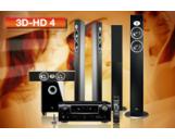 3D-HD 4 Denon AVR-2311BK AV Receiver JBL CSC-55 CST-55 CSS-10 Speakers Set